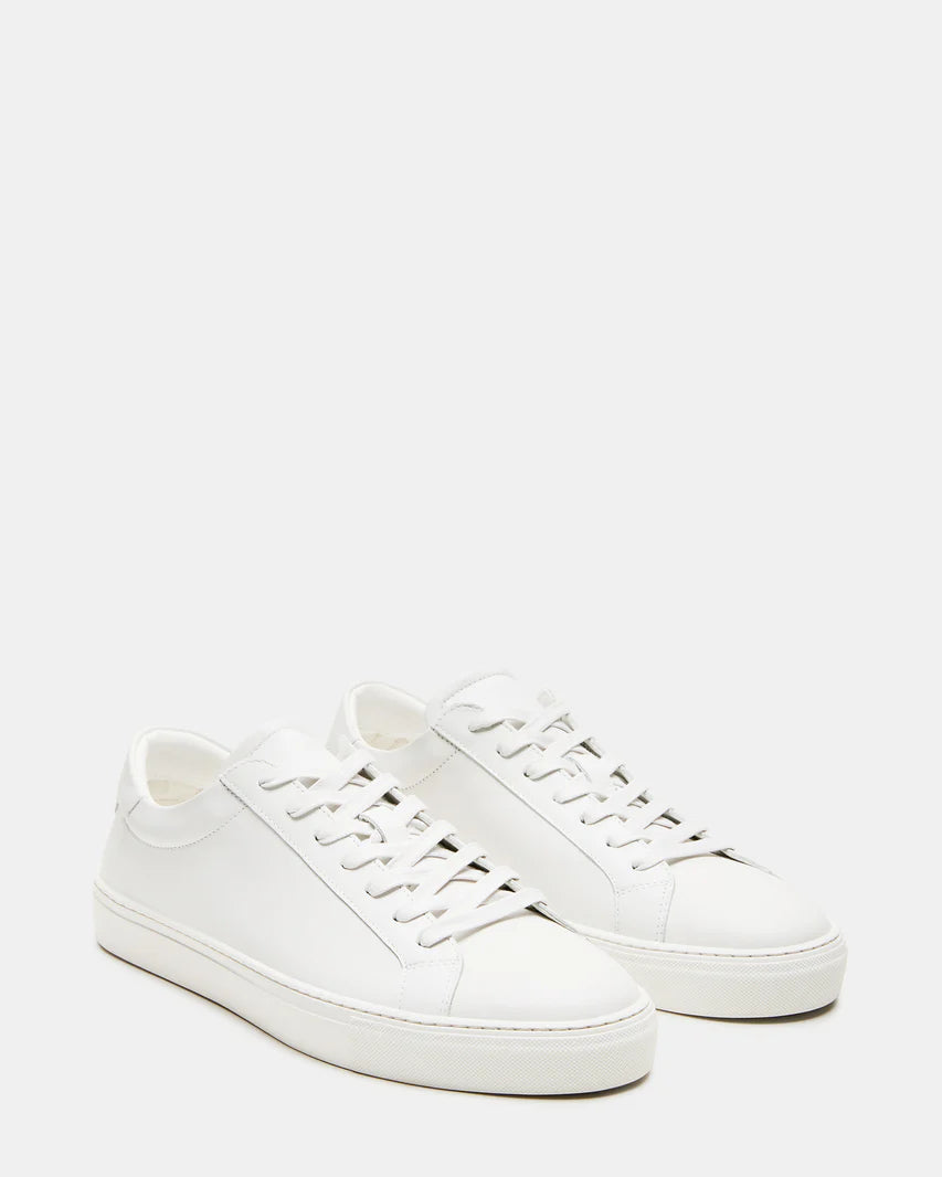 Bondd White Leather