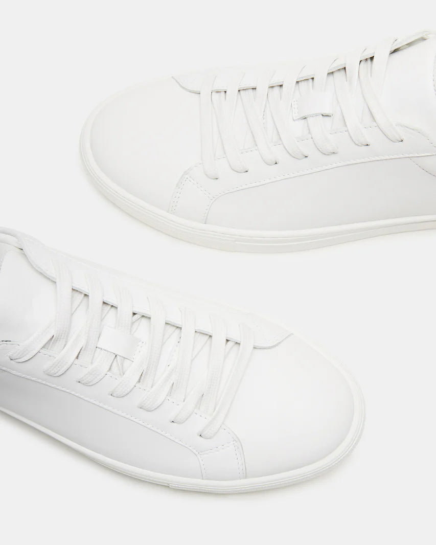 Bondd White Leather